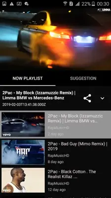 Hiphop Rap Online Music android App screenshot 0